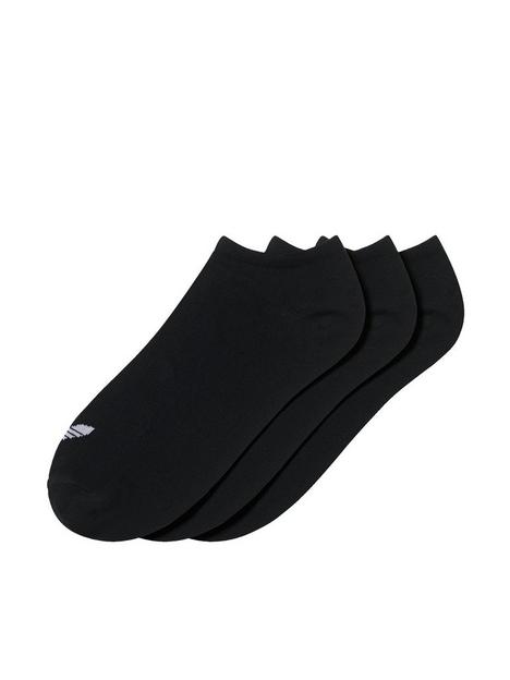 adidas-trefoil-linear-sock-3-pack-black