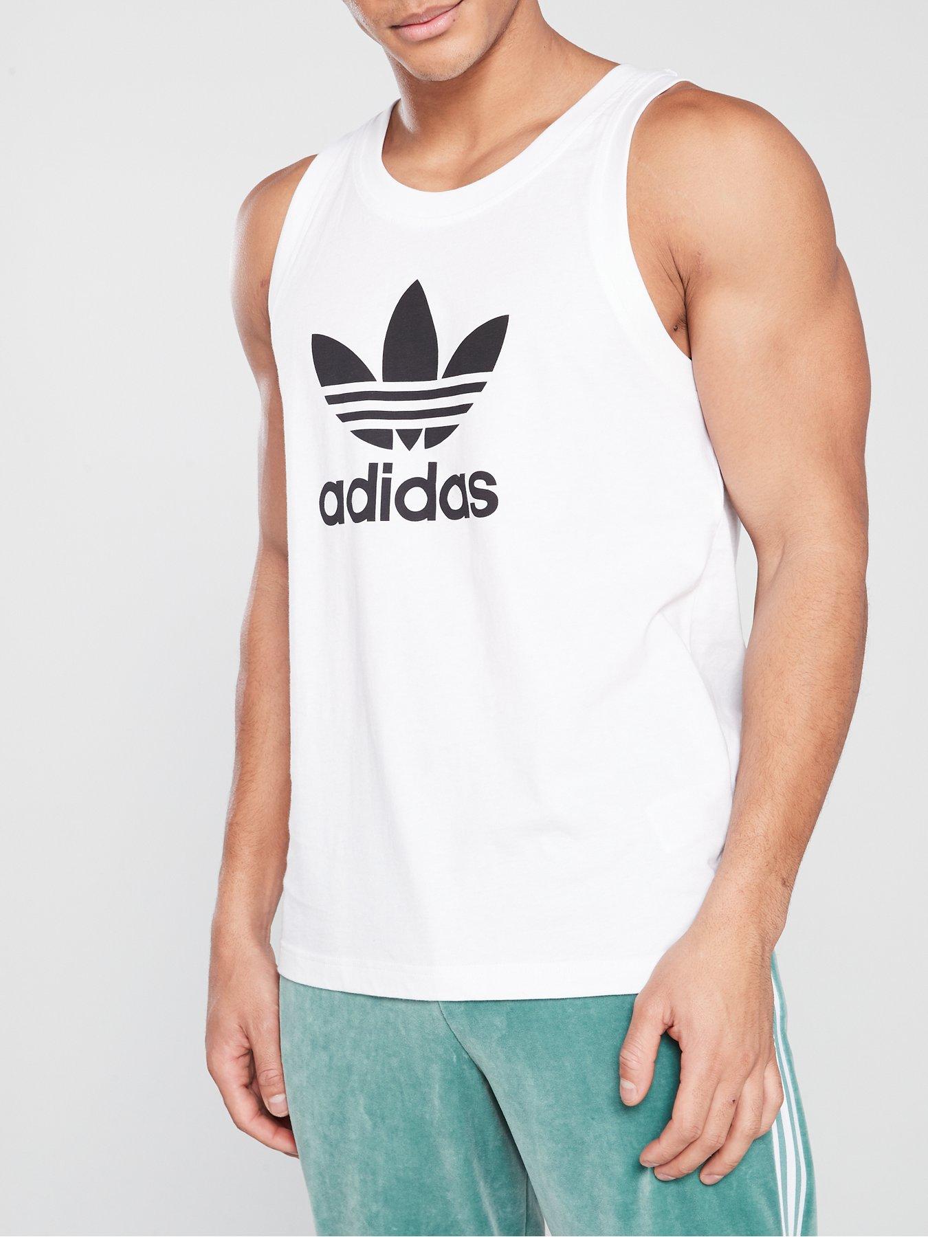 adidas trefoil tank top