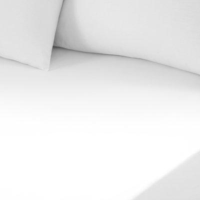 Details about   Bedding Sheet Set Soft Cotton Quality All Sizes In White Color 15" Elastic Drop 