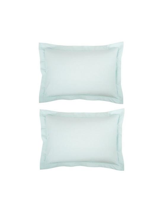 front image of everyday-collection-pure-cotton-oxford-pillowcase-pair