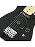 image of 3rd-avenue-14-size-electric-guitar-with-integral-amp-black-with-free-online-music-lessons