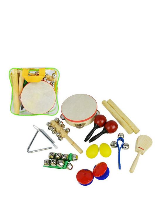 front image of a-star-handheld-childrens-percussion-kit