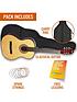  image of 3rd-avenue-full-size-classical-guitar-pack-natural-with-free-online-music-lessons