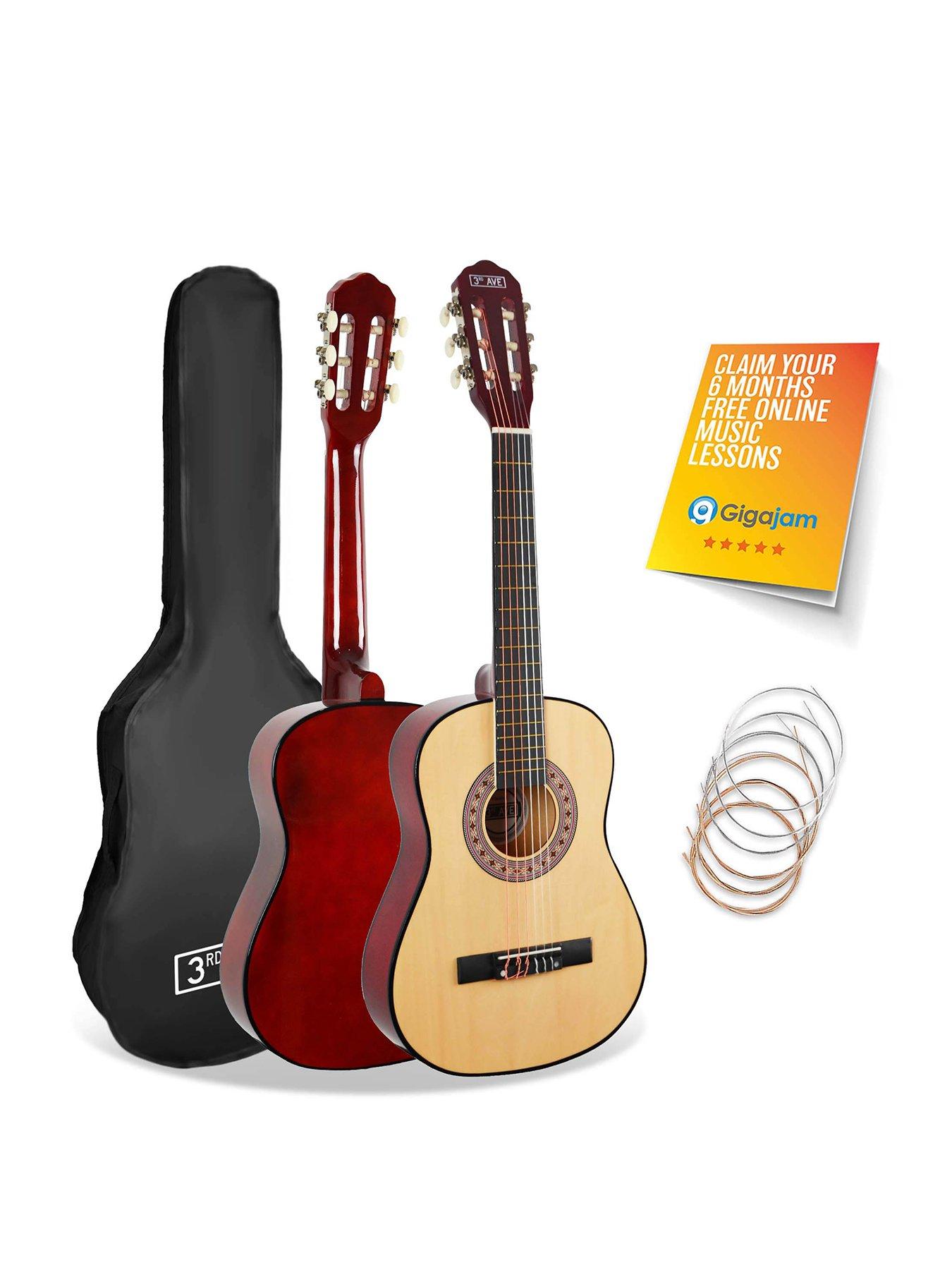 3rd-avenue-12-size-kids-classical-guitar-beginner-bundle-6-months-free-lessons-natural