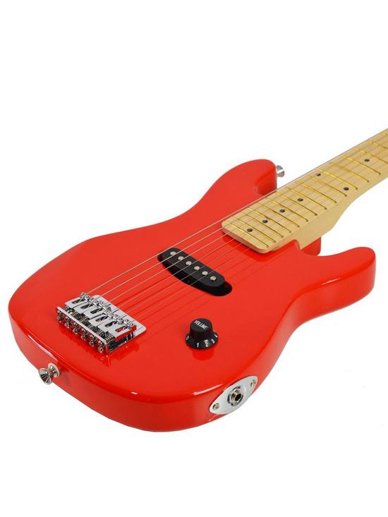 stillFront image of 3rd-avenue-junior-electric-guitar-pack-red-with-free-online-music-lessons