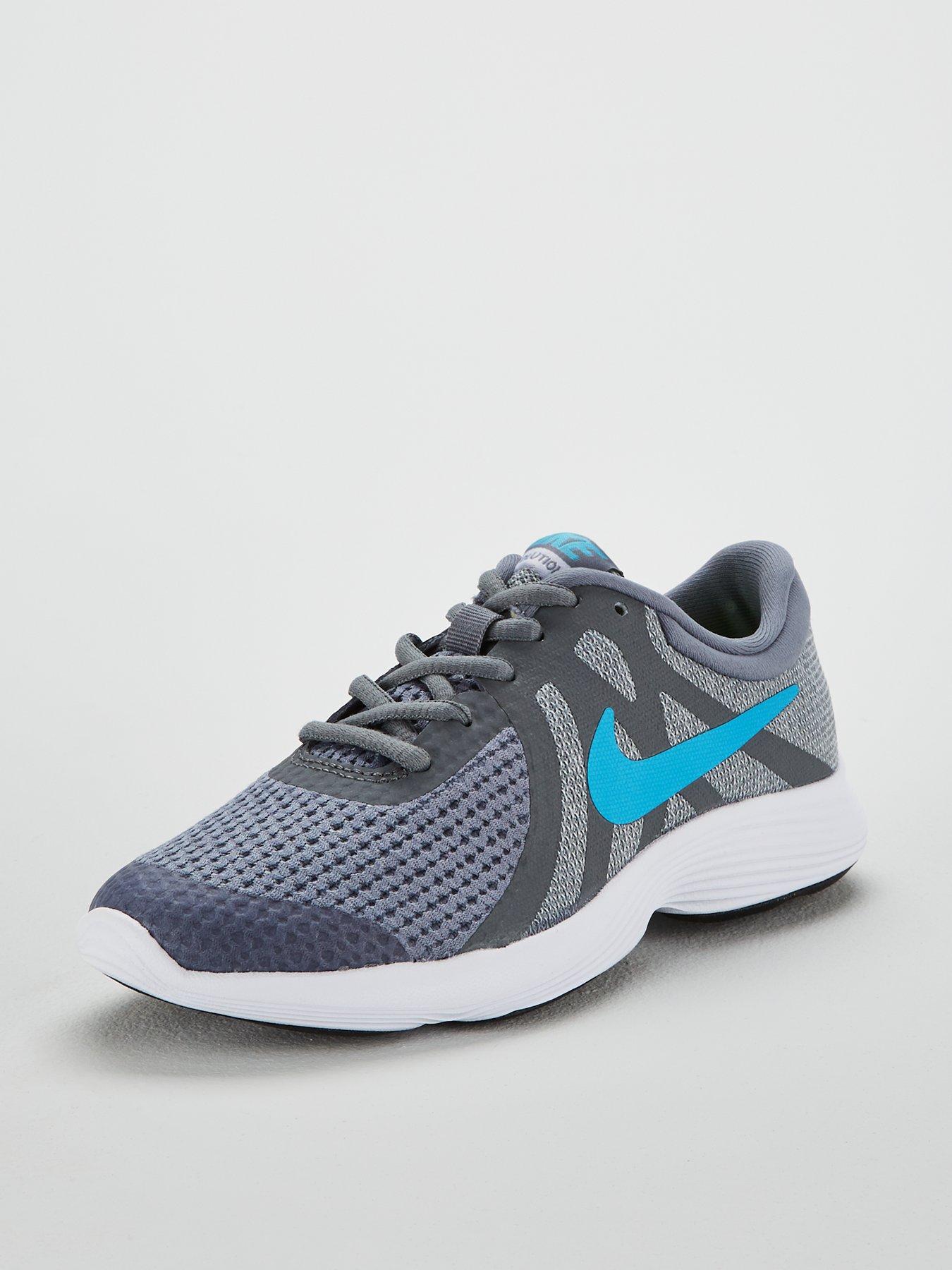 nike revolution 4 junior blue
