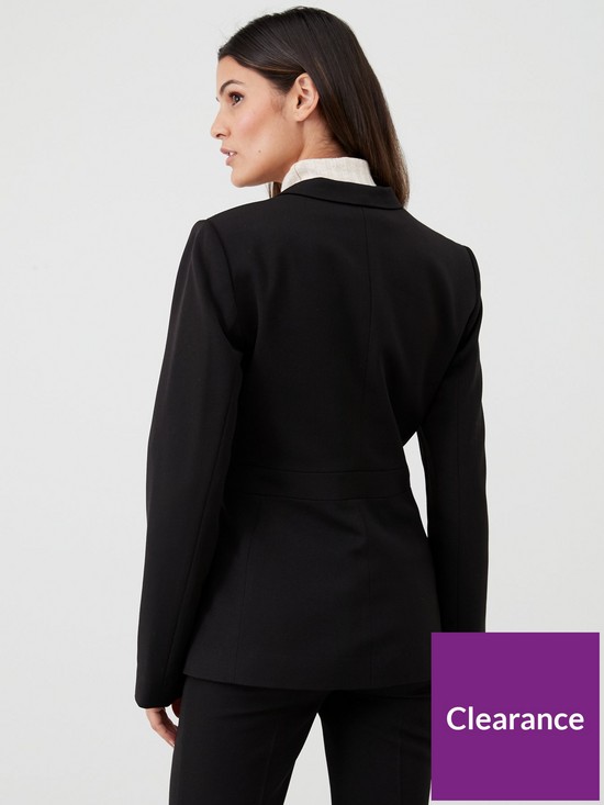 stillFront image of v-by-very-fashion-workwear-jacket-black