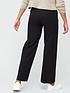 image of v-by-very-the-wide-leg-trouser-black