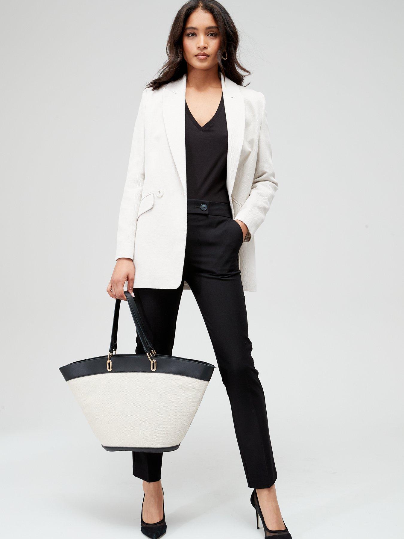  image of everyday-the-petite-slim-leg-trouser-black