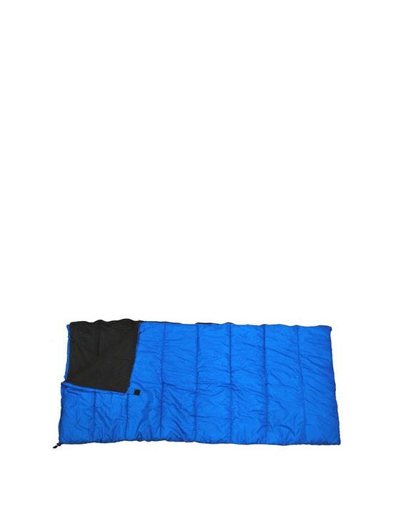 front image of highland-trail-extra-wide-single-sleeping-bag