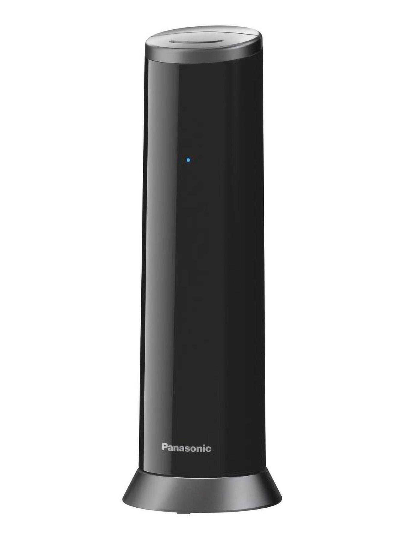 stillFront image of panasonic-kx-tgk220eb-digital-cordless-telephone-with-15-inch-lcd-screen-nuisance-call-blocker-and-answering-machine-single-dect-black