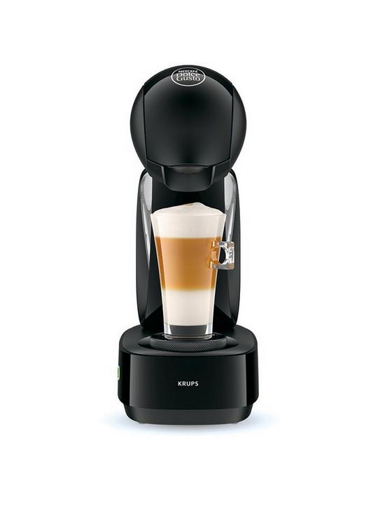 front image of nescafe-dolce-gusto-infinissima-manual-coffee-machine-by-krupsreg-black