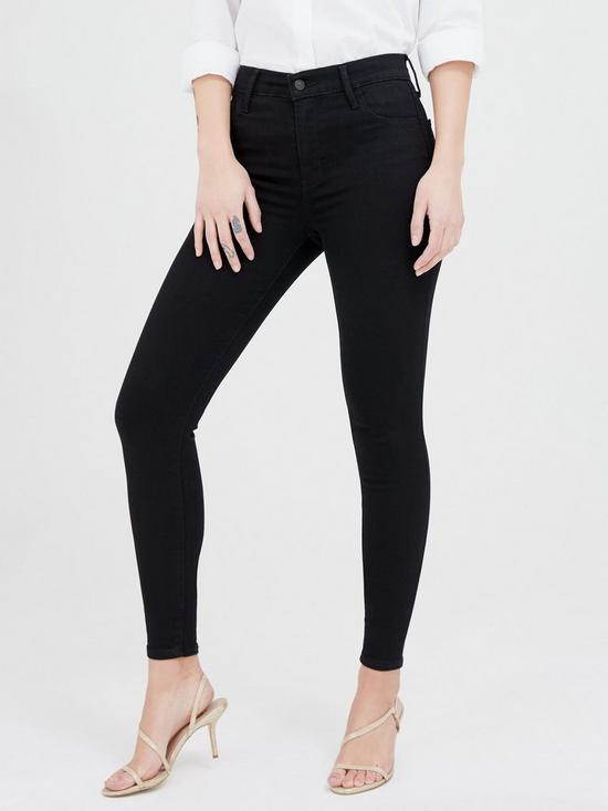 front image of levis-720trade-high-rise-super-skinny-jeans-black