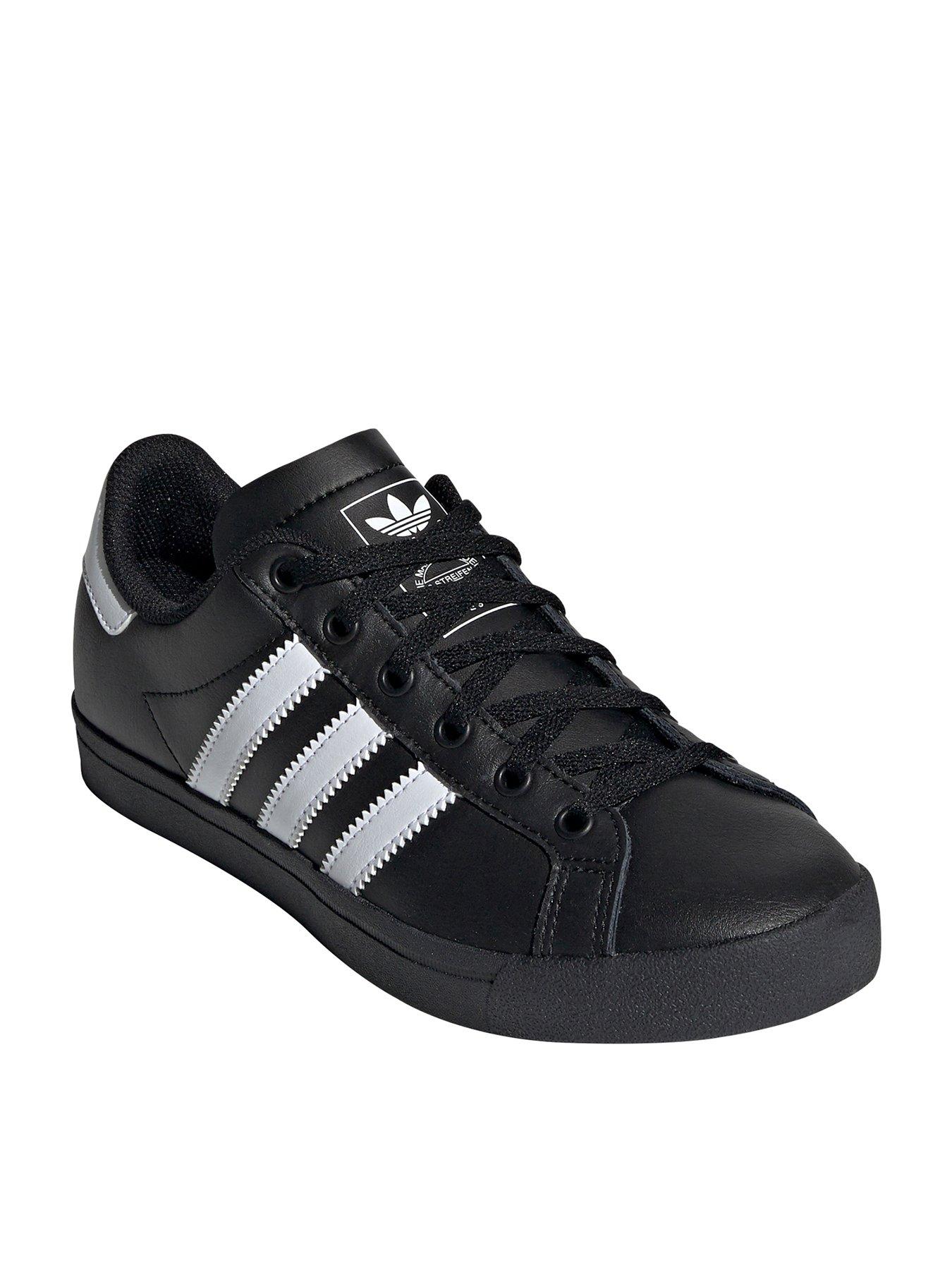 adidas coast star trainers black