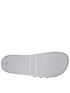  image of adidas-sportswear-adidas-adilette-aqua-sliders-whiteblack