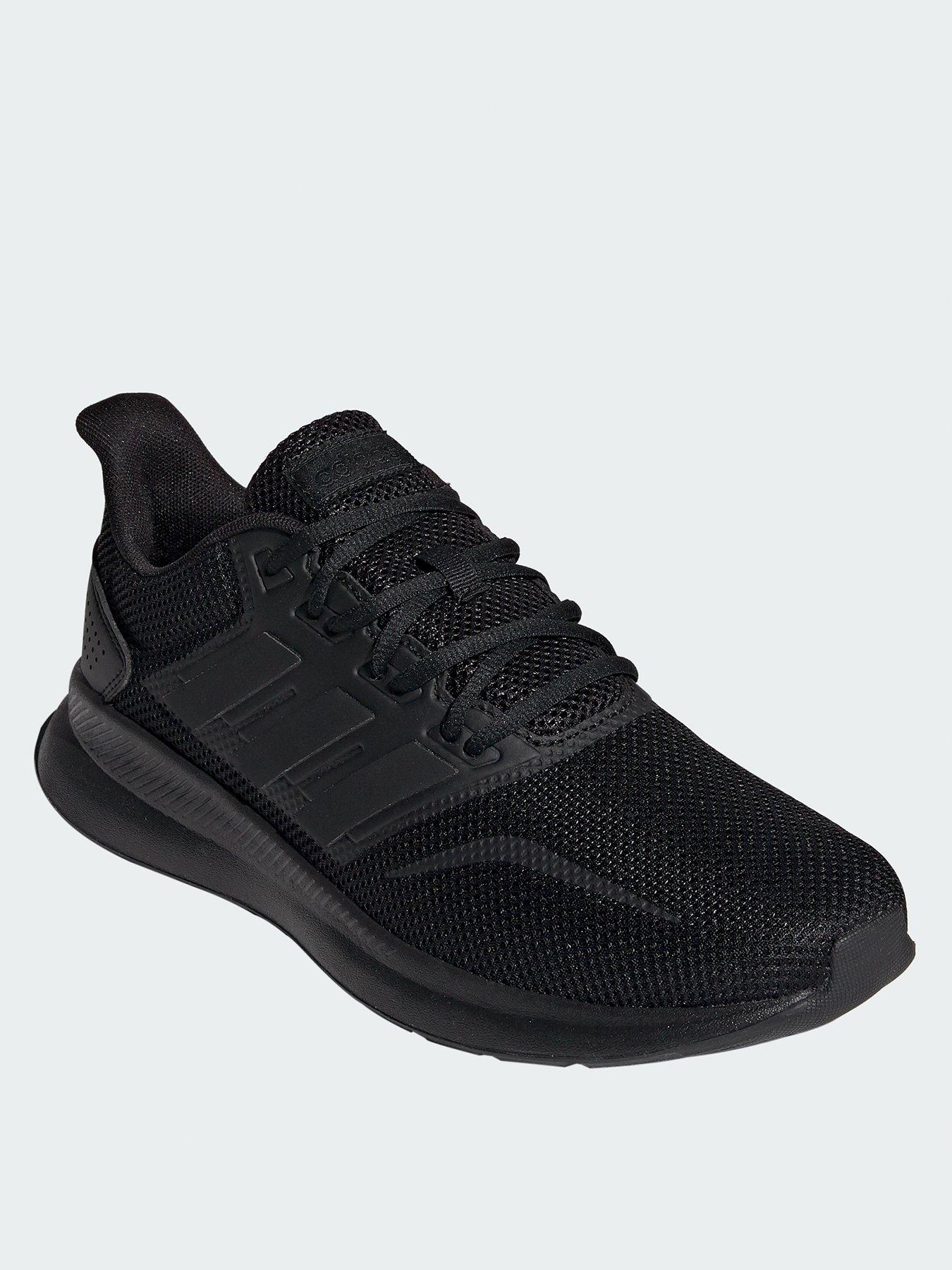 ladies black adidas trainers