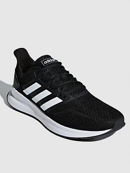 Adidas Adidas Run Falcon Trainers - Black/White Picture