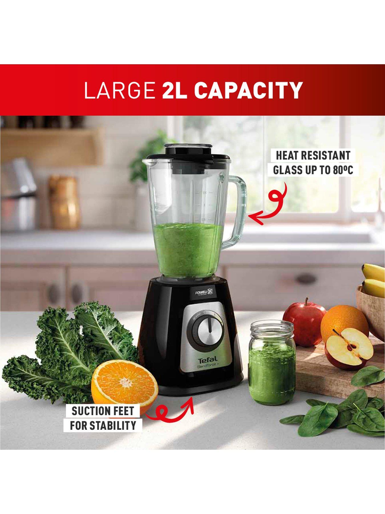  image of tefal-blendforce-ii-2l-glass-blender-black