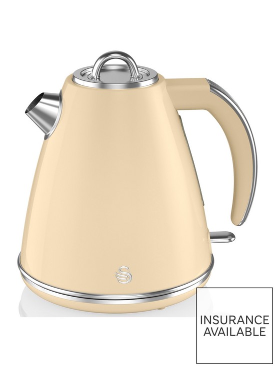 front image of swan-15-litre-cream-jug-kettle-3kw