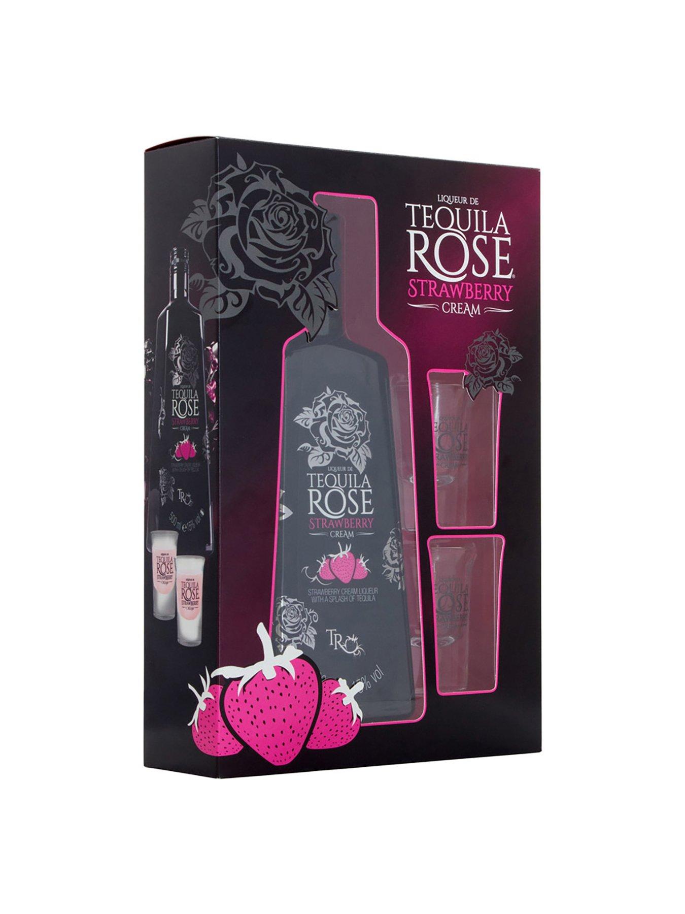 Tequila Rose 50cl Gift Set With 2 Shot Glasses