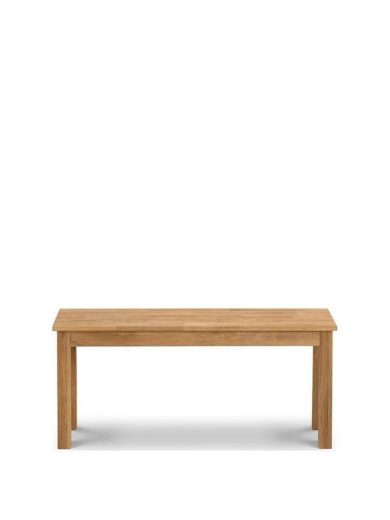 front image of julian-bowen-coxmoor-101-cm-bench