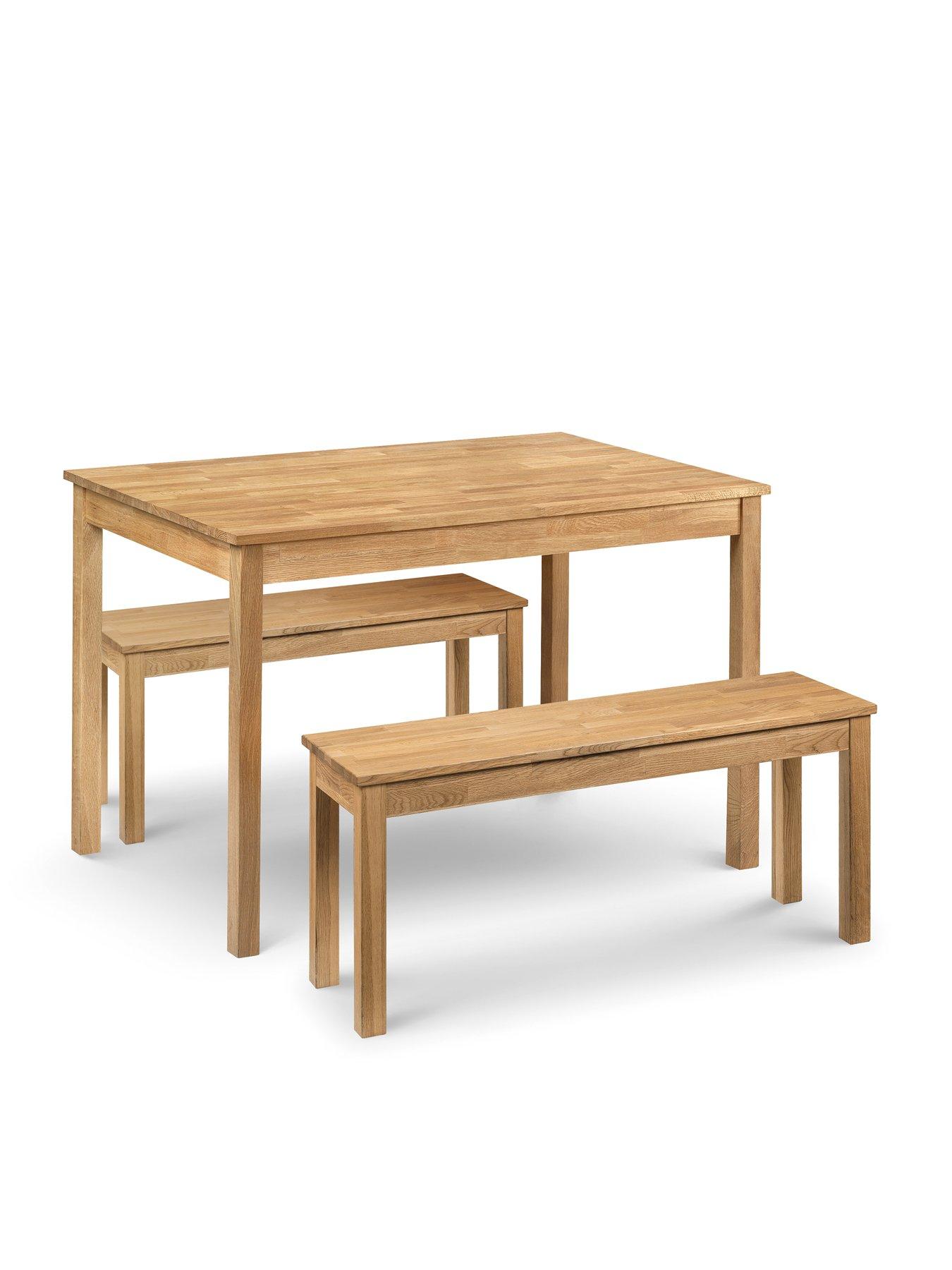 Image 4 of 4 of Julian Bowen Coxmoor 101 cm Solid Oak&nbsp;Bench