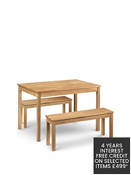 julian-bowen-coxmoor-118-cm-solid-oak-dining-table-2-benches