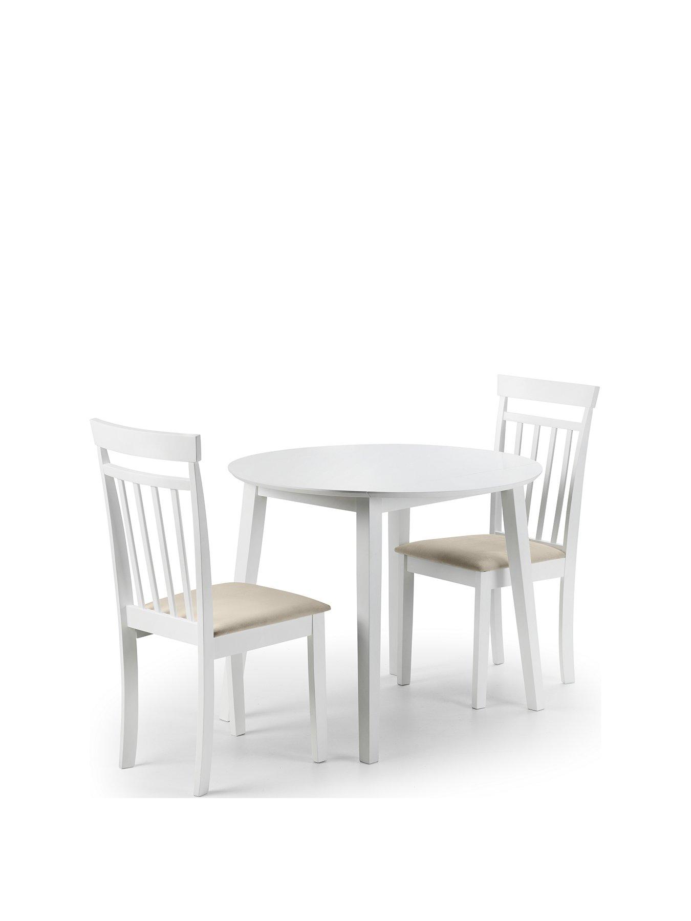 Coast 90 Cm Drop Leaf Dining Table 2 Chairs