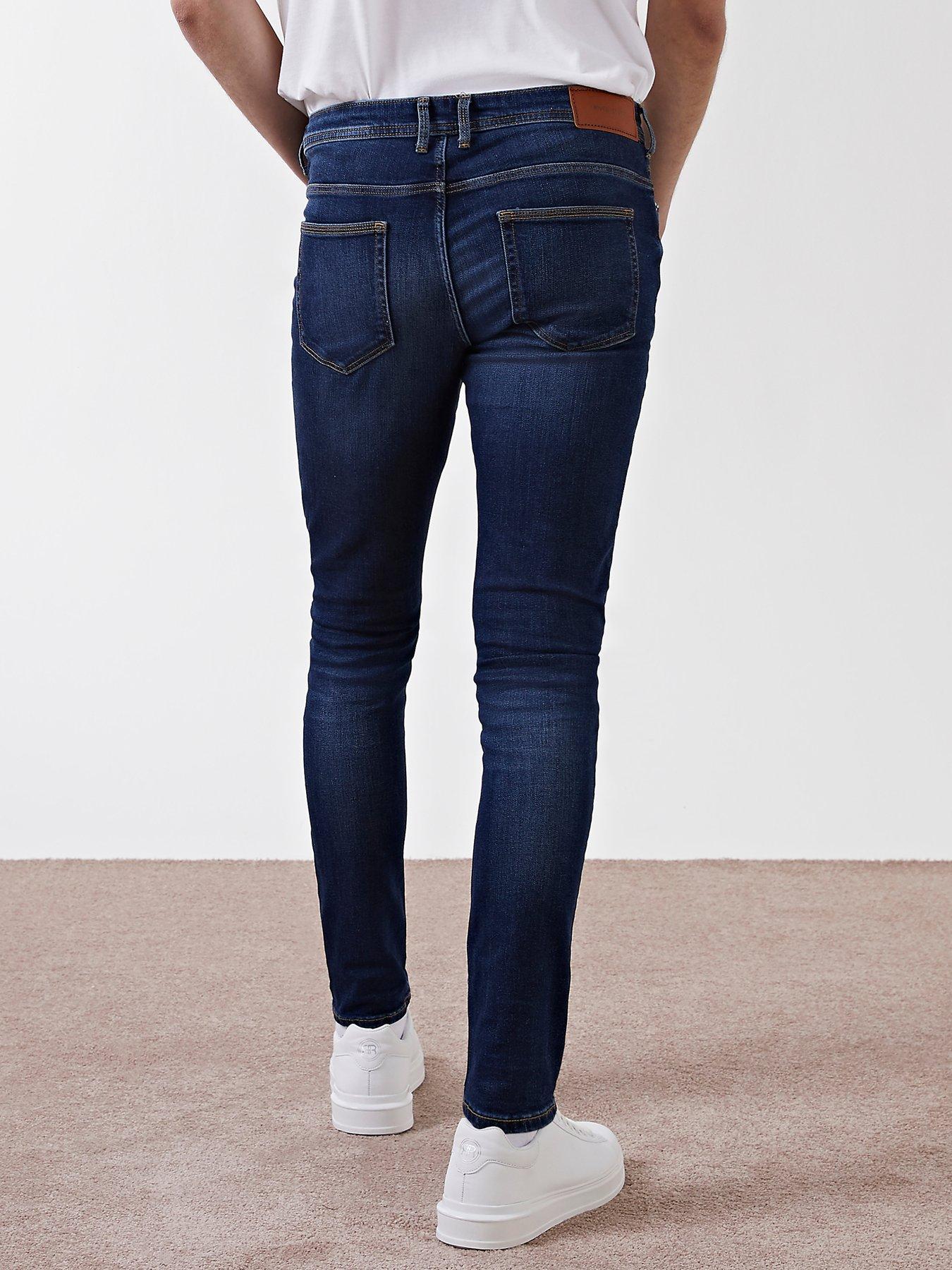 River island sid skinny hot sale jeans