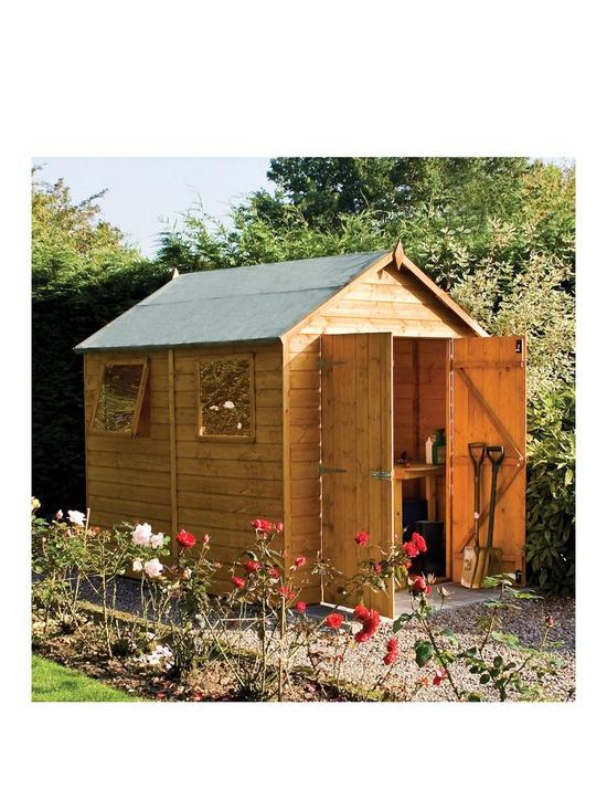 front image of rowlinson-8-x-6ft-premier-shed