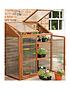  image of rowlinson-hardwood-mini-greenhouse