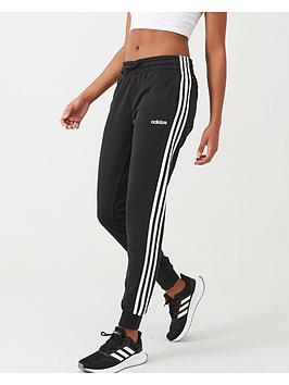 Adidas   Essential 3 Stripe Pant - Black/White
