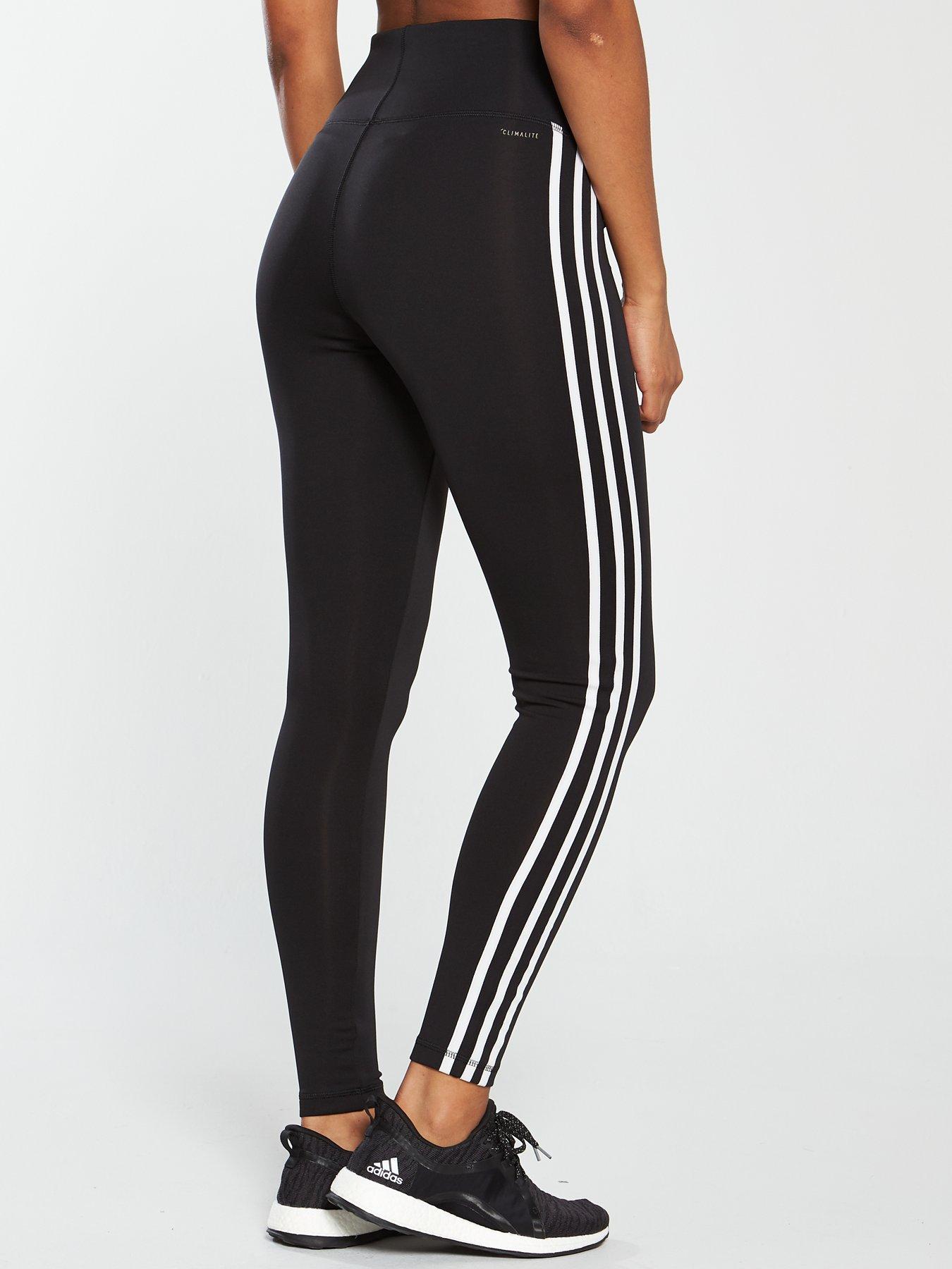 black high waisted adidas leggings