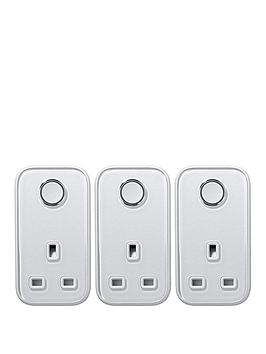 Hive Hive Active Plug - Works With Alexa (3 Pack) Picture