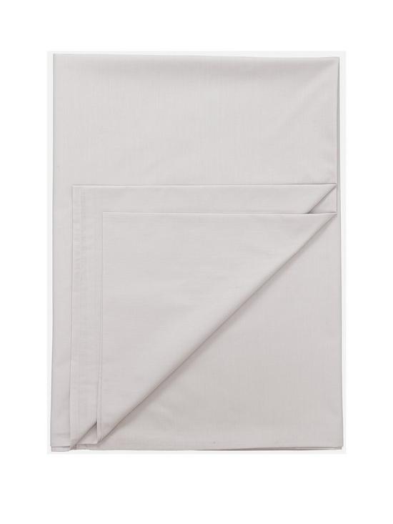 stillFront image of very-home-non-iron-180-thread-count-flat-sheet