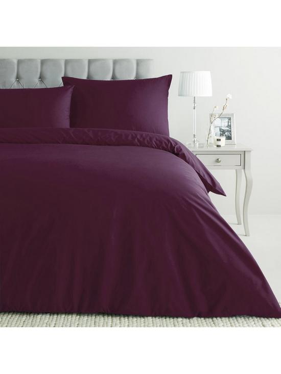 front image of everyday-collection-non-iron-180-thread-count-duvet-cover-set