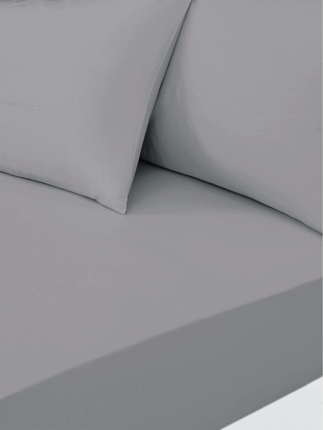 Details about   Extra Deep 25cm Fitted Sheet 100% Poly Cotton Single Double King Size Bed Sheets 