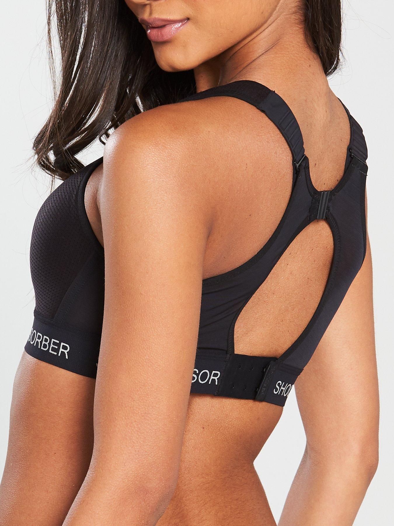Image 2 of 3 of Shock Absorber Ultimate Run Bra Padded - Black&nbsp;