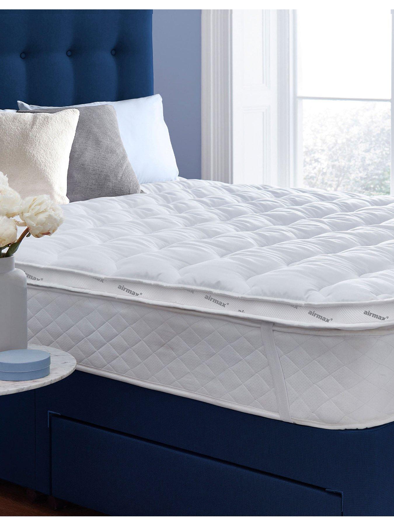 Silentnight Airmax 800 8 cm Mattress Topper - White
