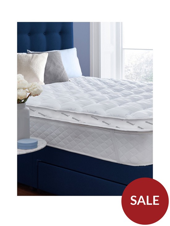 front image of silentnight-airmax-800-mattress-topper