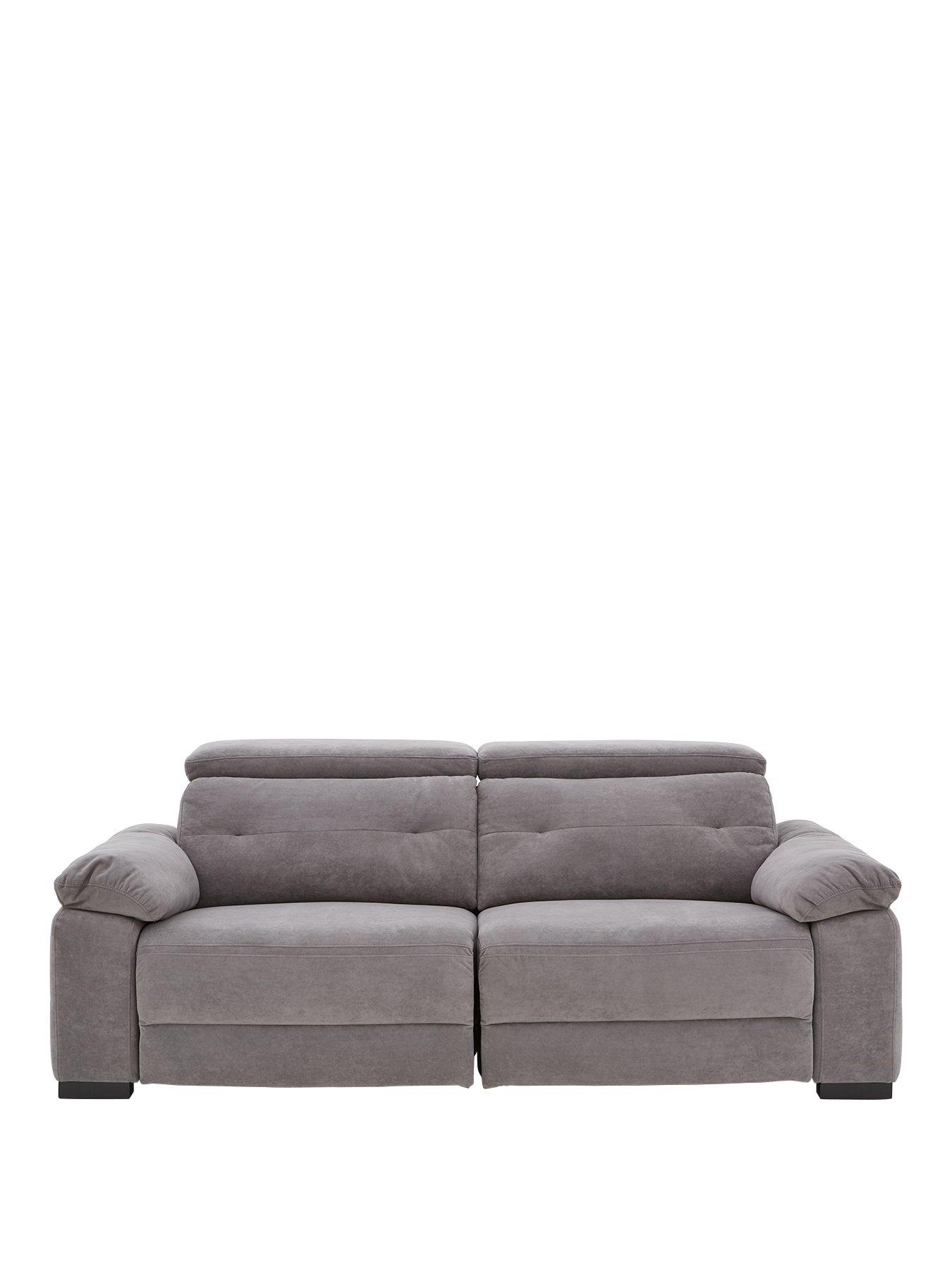 Image 2 of 6 of Bowen Fabric 3 Seater Power Recliner Sofa