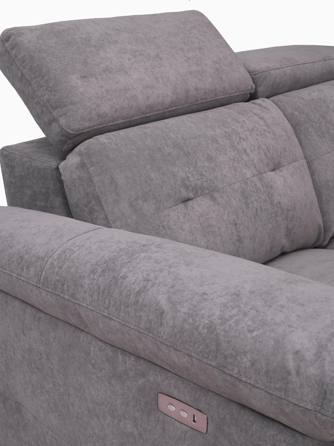 Image 4 of 5 of The Very Collection Bowen&nbsp;Fabric 2 Seater Power Recliner Sofa