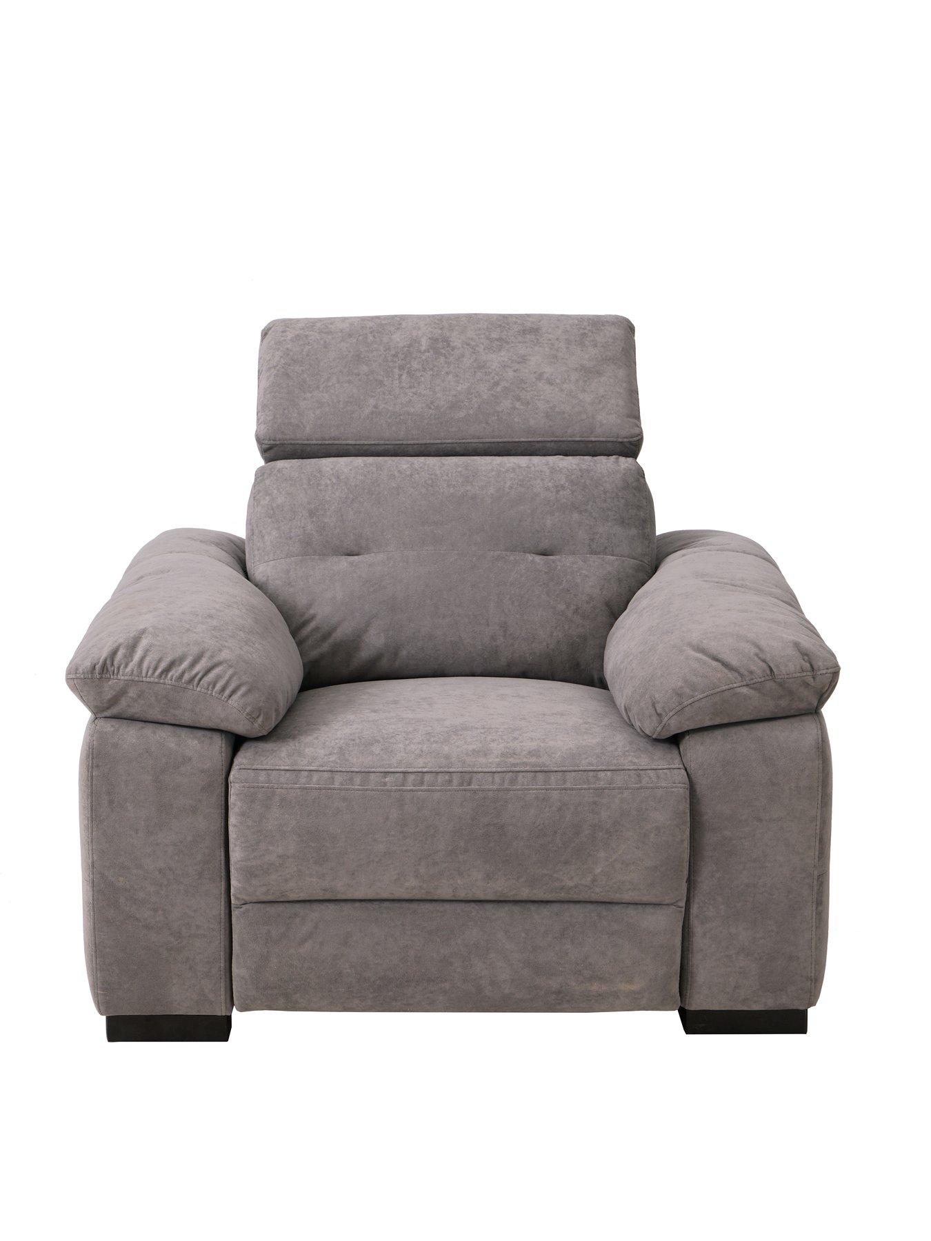 Image 3 of 5 of Very Home Bowen&nbsp;Fabric Power Recliner Armchair