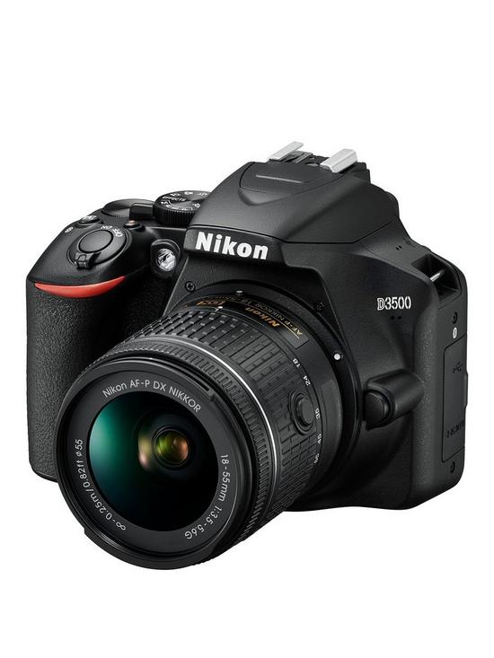 stillFront image of nikon-d3500nbspdslrnbspcamera-plus-af-p-18-55mm-non-vr-lens