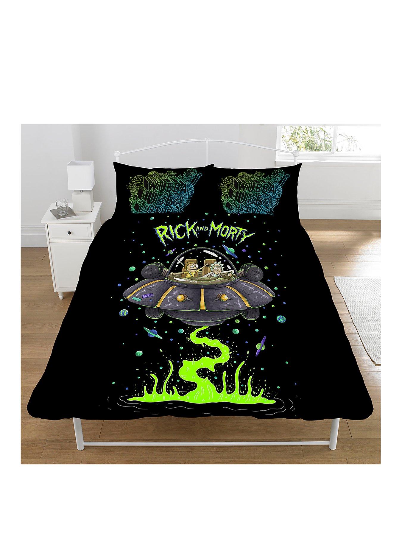 Rick Morty Rick And Morty Duvet Cover Set Littlewoods Com