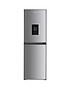 swan-sr15635s-55cmnbspwide-fridge-freezer-with-water-dispenser-silverfront