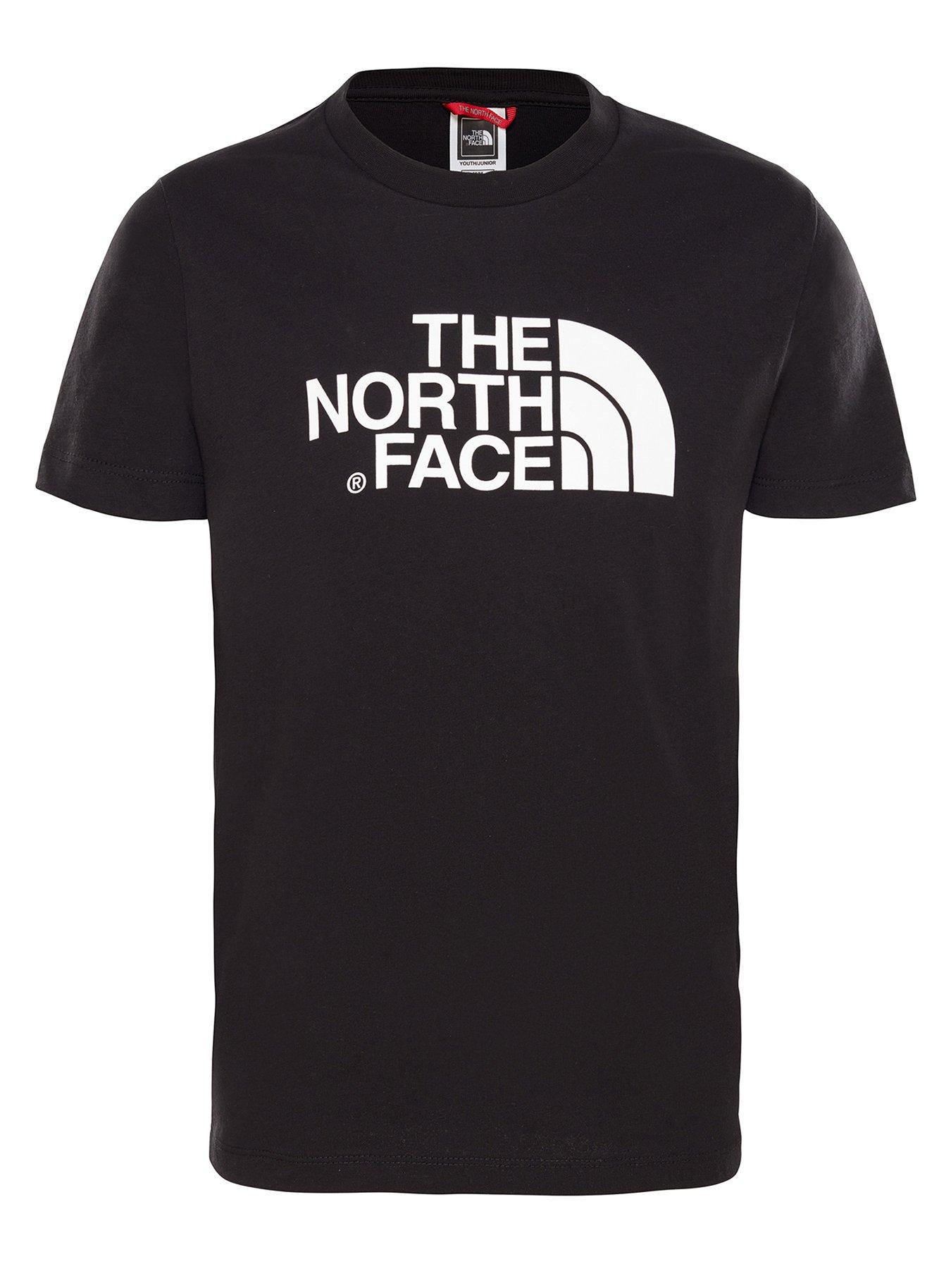 north face boys t shirt