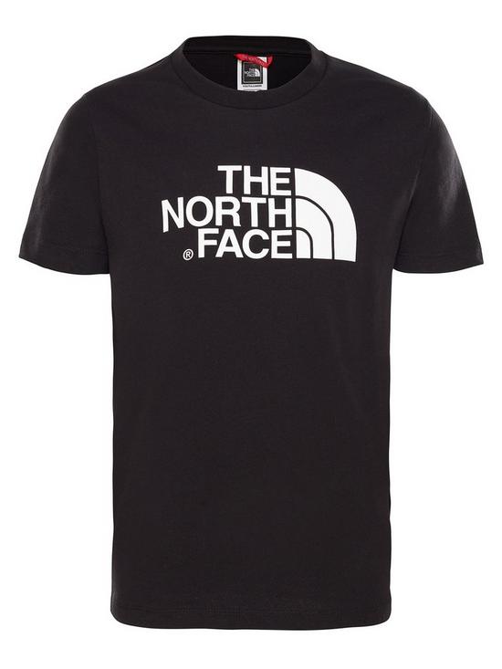 front image of the-north-face-boys-easy-tee