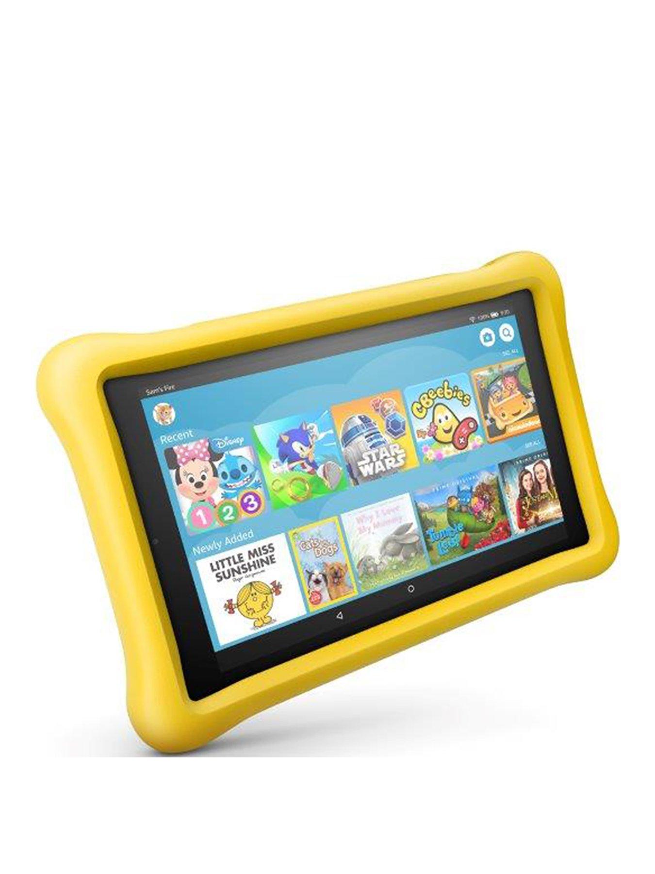 Amazon Amazon Fire HD 8 Kids Edition Tablet - Yellow | littlewoods.com