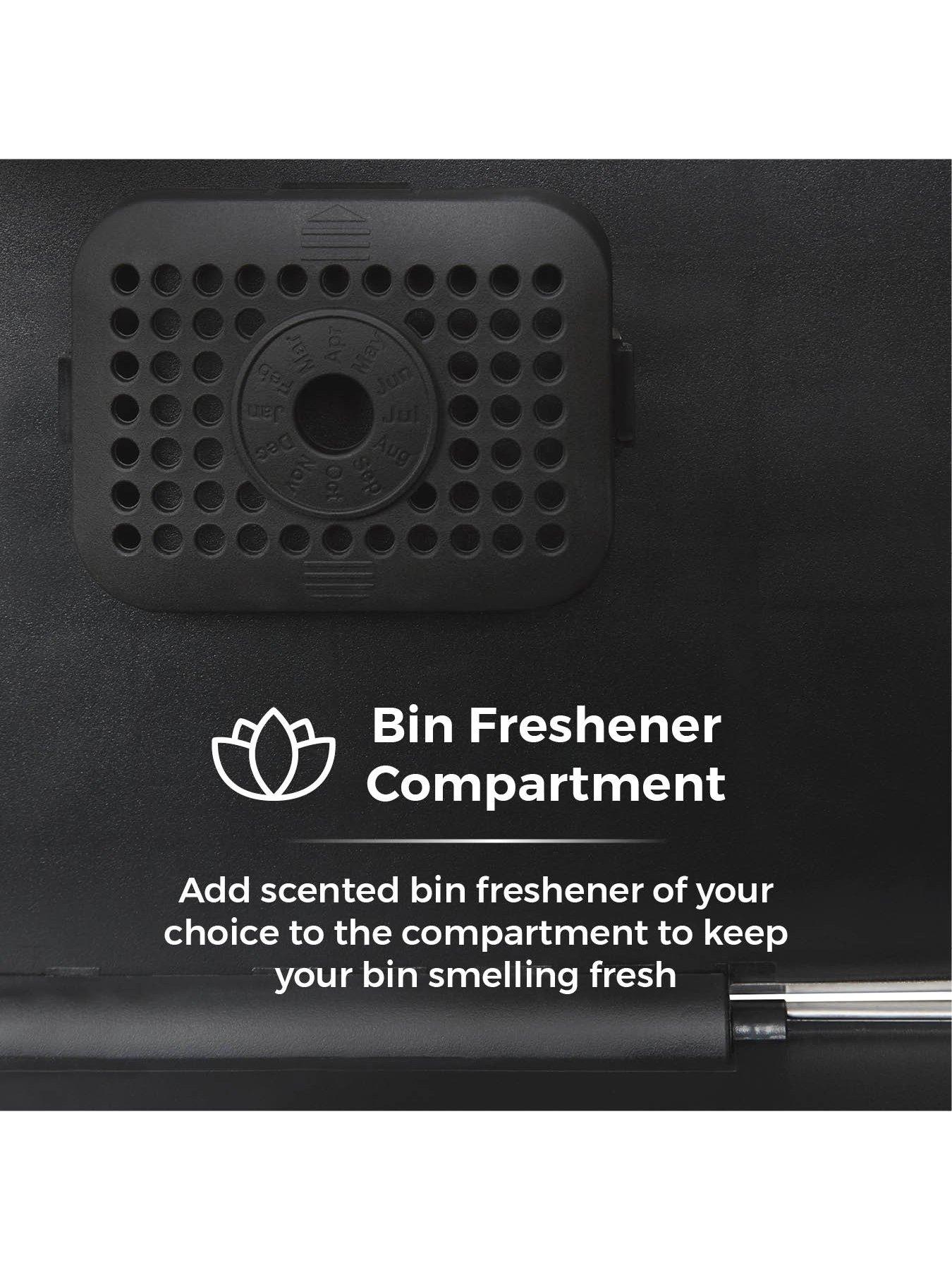  image of tower-75-litre-rectangular-sensor-bin-ndash-matt-steel